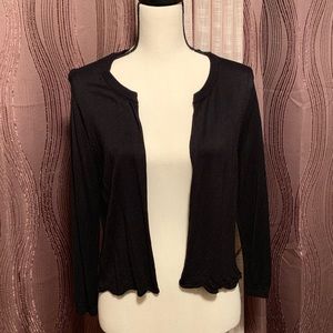NWOT Loft black cardigan